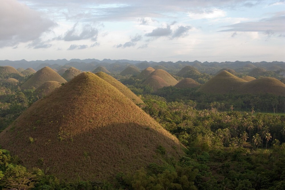 The Chocolate Hills, Bohol's famous mounded limestone hills